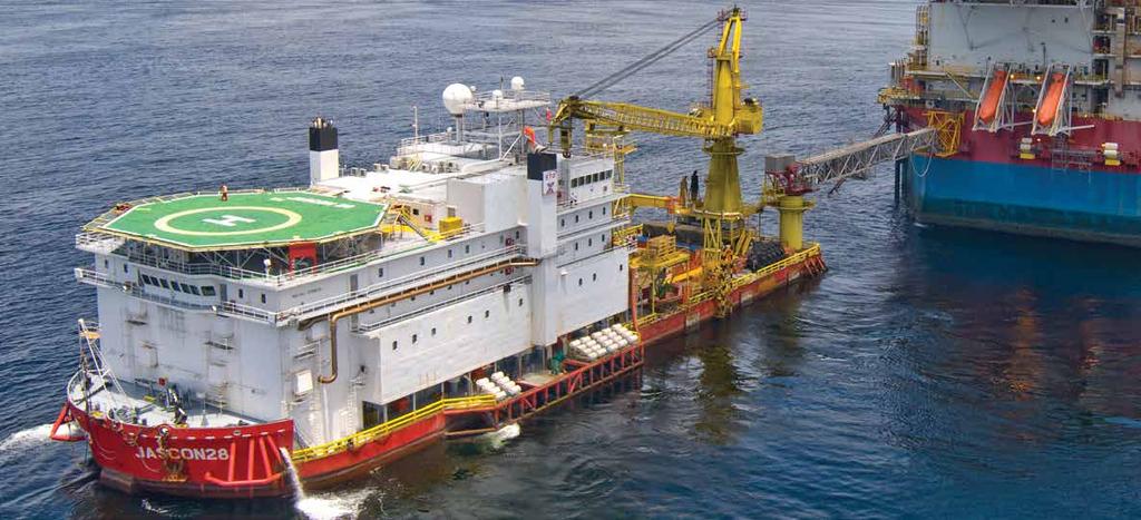 JASCON 28 ACCOMMODATION HOOK-UP vessel, DPS-3 Extreme breadth / thrusters Generator sets Portable generator set Thrusters Bow thruster positioning system dps-3 111.80 m 30.48 m 37.78 m 6.71 m 4.