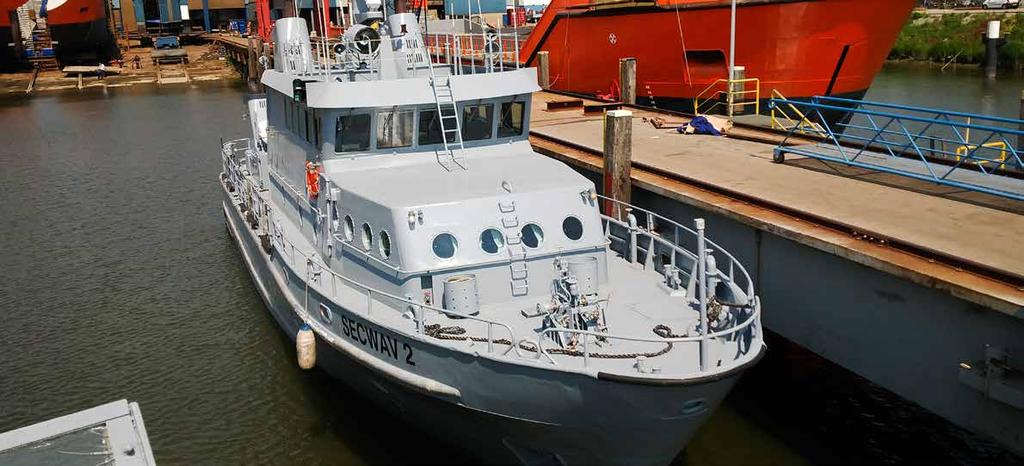 Secwav 2 patrol vessel 28.62 m 6.38 m 1.