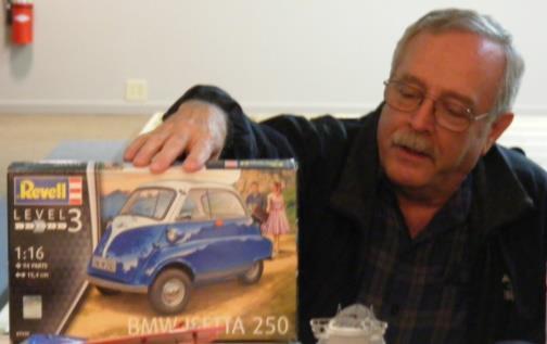 Page 3 Mike Mangan brought in his brand new Revell 1:16 BMW Isetta 250.