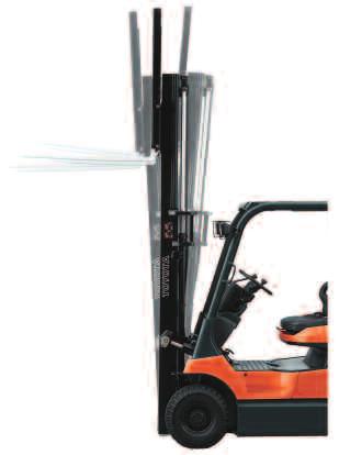 Active Control Rear Stabilizer The Active Control Rear Stabilizer helps operators maintain lateral stability.