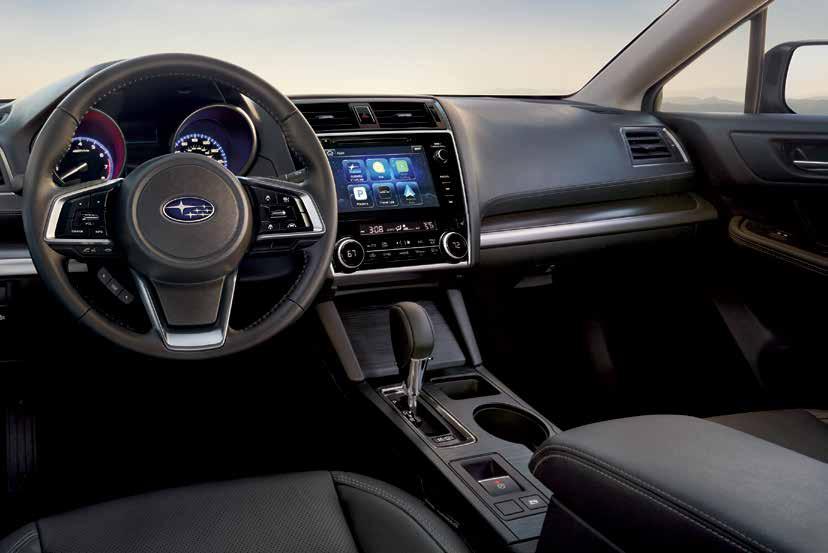 STYLE Add some attitude. The Subaru Legacy is no ordinary sedan. It s for those who want to stand out.