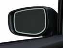 The dimming level of the exterior mirrors is regulated by the level of light detected by the Auto-Dimming (Interior) Mirror.