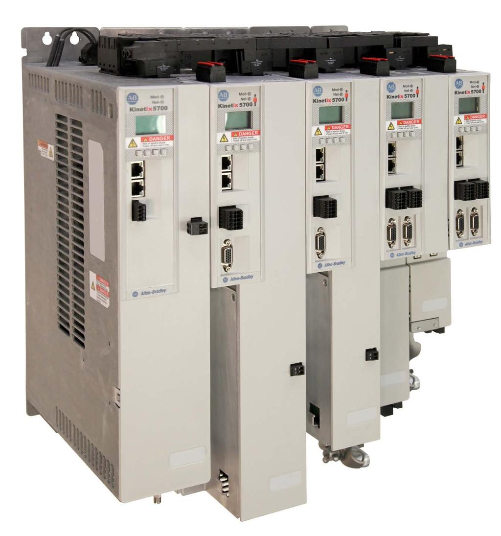 Allen-Bradley Kinetix 5700 Servo Drive Helping to Deliver an Innovative Motion Control System The Kinetix 5700 servo drive helps expand the value of integrated motion on EtherNet/IP to large, custom