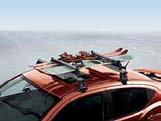 CRRIERS & CRGO HULING Racks & Carriers Ski & Snowboard Carrier, Roof-Mount The large Ski and Snowboard Carrier holds up to six pairs of skis or four snowboards, or a combination of both.