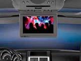 UDIO/VIDEO & ELECTRONICS Entertainment Systems Rear Seat Video, DVD Mopar's DVD Rear Seat Video System feature active matrix LCD display providing superior picture quality.