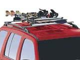 Cherokee 2008 2007 C 12600 Horizontal, luminum, holds six pairs of skis or four snowboards, mounts to T-slot-compatible rack (see Sport-Utility Bars) or (Order adapter 82207522 to mount  Grand