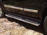 EXTERIOR CCESSORIES Running Boards & Side Steps Side Steps, Tubular Premium Tubular Side Steps are constructed of lightweight anodized aluminum or powder-coated steel.