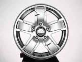 Finish is Machined lumnium with Black Vent Pockets. 5-spoke, with Jeep logo center cap 82210354 0.4 $174.
