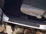 EXTERIOR PROTECTION Protective Guards Door Sill Guard G H Commander 2008 2006 11400 Stainless steel, with Commander logo, set of four (front & rear doors) 82209517 0.3 $163.