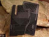 INTERIOR PROTECTION Floor Mats Floor Mats, Rubber Floor Liner Floor Mats, Slush Slush-style Floor Mats are molded in color and feature deep ribs to trap and hold water, snow and mud to protect your