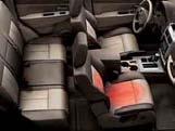 The Mopar headed seats feature high,medium, and low settings. ll heated seat kits are deigned to work with cloth or leather.