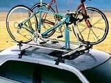 CRRIERS & CRGO HULING Racks & Carriers Bicycle Carrier, Hitch-Mount Town & Country 2007 2001 C 16500 Hitch-mount Bicycle Carrier, use with 1-1/4" Hitch Receiver, holds TWO bikes with horizontal