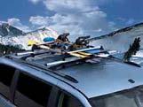 CRRIERS & CRGO HULING Racks & Carriers Ski & Snowboard Carrier, Roof-Mount C H RY S L E R G 300 2008 2005 12600 Horizontal, luminum, holds six pairs of skis or four snowboards, mounts to