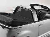 Crossfire Roadster 2008 2004 12600 Clear plastic Windscreen mounts between sport hoops, includes storage bag, removable PT Cruiser Convertible B 2008 2005 B 17600 Black mesh Windscreen, use with Boot