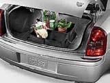 C H RY S L E R 300 w/o RC5 300 w/o RC5 2008 2008 16200 Black. Includes molded cargo floor liner and integrated organizer with lid, adjustable net partitions and grocery bag hooks.