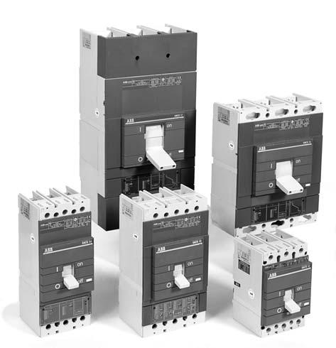 Molded case circuit breakers Introduction ABB molded case circuit breakers are modern, innovative units designed after extensive analysis of the demands of todayʼs market.