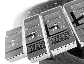 General information Improved use ABB circuit breakers from Model S4 to S8 and starting from 40A are provided with microprocessor based modular relays.