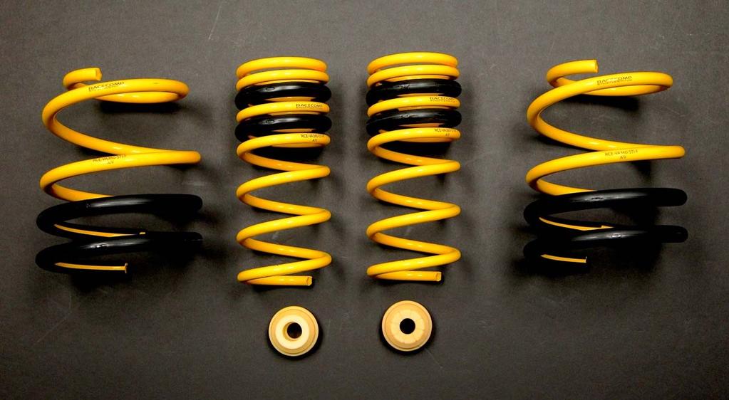 2015+ Subaru WRX/STI Lowering Springs Installation Guide Package Contents: 2x Front Springs 2x Rear Springs 2x Front Bump Stops (WRX only) 2x Rear Bump Stops 1x Installation Guide Tools