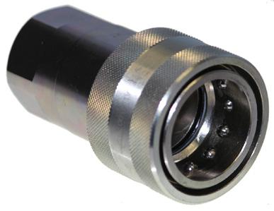 QR S PBR Style Hydraulic Coupling (for INDUSTRIAL application) These units are designed to be used as a means of connecting a hose to a