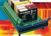 Crydom s already extensive line of high power DIN Rail mounted Solid State Relays is the new DRA Series of low and medium power s.