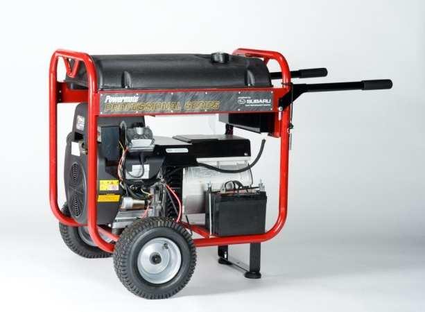 portable generators in US with a production capacity