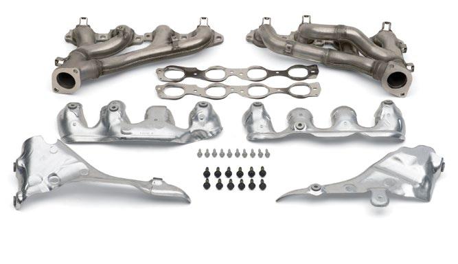 NEW PRODUCTS 2015 19302762 Z/28 Exhaust Manifold Package* The Z/28 high-flow exhaust manifolds will provide increased airflow to the Camaro LS3/L99 6.2L engine.