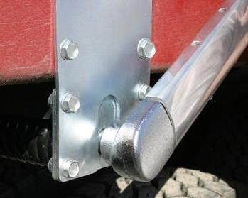 Axle Complete bolt-on assembly, no welding needed!
