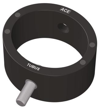TUBUS-Series Type TR Profile Damper Radial Damping 74 The Profile Damper Type TR from the innovative ACE TUBUS series is a maintenance free, self-contained damping element made from a special