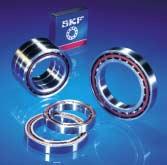 Therefore, SKF produces special highprecision angular contact, angular contact thrust ball bearings and cylindrical roller bearings designed to satisfy the most demanding requirements in the machine