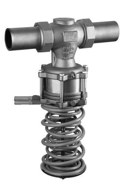 Self-operated Pressure Regulators Pressure reducing valve Type 44-2 Safety shut-off valves (SSV) Type 44-3 and Type 44-9 Excess pressure valve Type 44-7 Safety excess pressure valves (SEV) Type 44-8