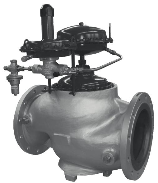 Self-operated Pressure Regulators Type 2404-2 Excess Pressure Valve with pilot valve for small set point ranges (mbar) Application Excess pressure valve for set points from 5 to 200 mbar (0.
