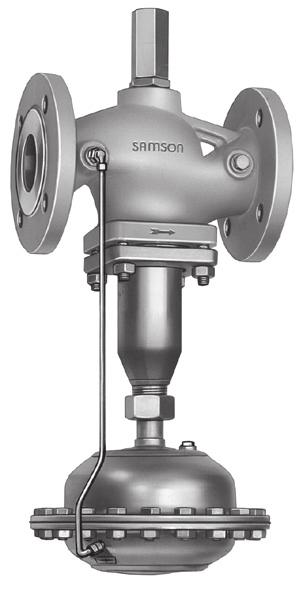 Self-operated Flow Regulators Flow regulator Type 42-36 Application For district heating supply networks and large heating systems.