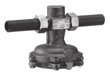 Self-operated Flow and Differential Pressure Regulators Differential pressure regulators with closing actuator Types 45-1, 45-2, 45-3, 45-4 Flow regulator Type 45-9 Application Differential