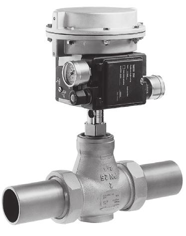 Recommended valve/pneumatic actuator combinations Actuator type 2780-1 2780-2 3271 3277 3372 Globe valve in valve size DN Type 3213 15 to 50 1) 15 to 50 1) Type 3214 65 to 100 Type 3222 15 to 50 15
