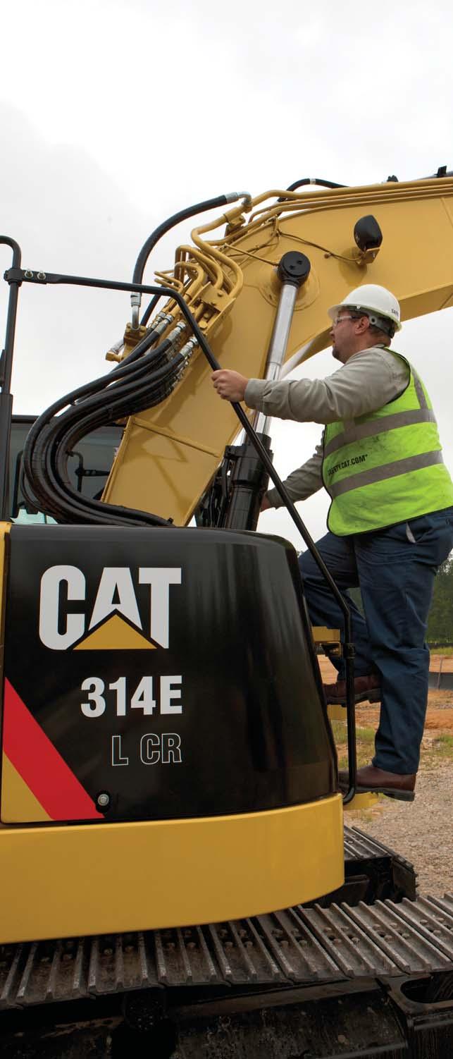Safety Several built-in features will help protect your people. Roll-Over Protective Structure (ROPS) Cab Your operators will benefit from the protection of a ROPS-certified cab.
