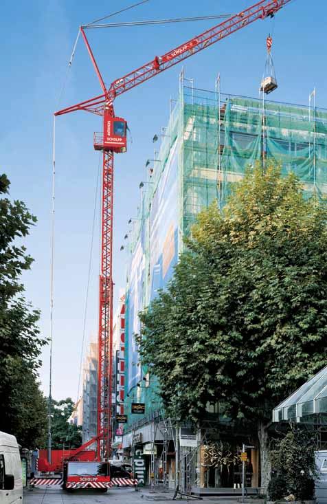 with approval among building contractors and crane hire firms.