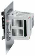 time-saving DIN rail mounting, ACS140 also offers flange-mounting.