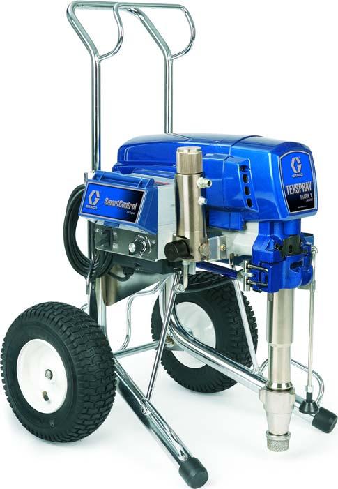 TexSpray Mark X 240 Volt The most powerful electric airless/texture sprayer period! The new Mark X 240 Volt is our largest electric airless/texture unit to date.