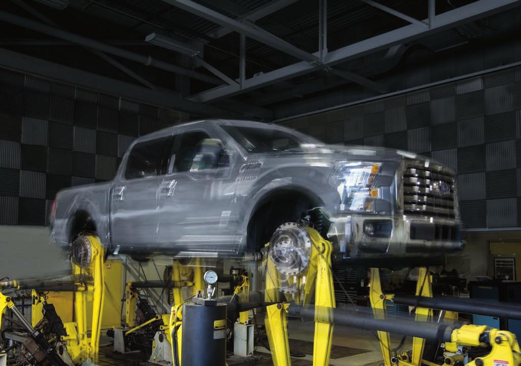 WE PUNISHed it more than ever. making it BUILT FORD TOUGH. This is the most tested F-50 ever.