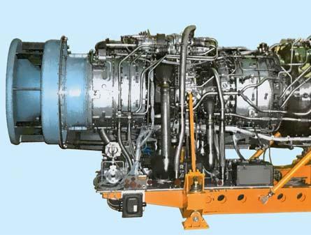 Design and technical data of a standard gas-turbine engine Gas-turbine