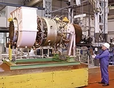 Standard gas-turbine engines used in turbine electric power plants Standard gas-turbine engines used in low-powered units by the example of gas turbine with the capacity of 5,25 МW This type of