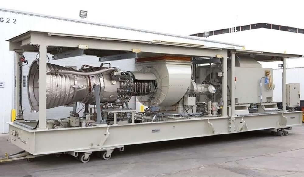Standard engines used for gas-turbine units driving Gas-turbine unit with the capacity of 22,5 MW Unit technical data: Electric power, MW 22,5 Turbine generator terminal voltage, kv 6,3/13,8 Тhermal