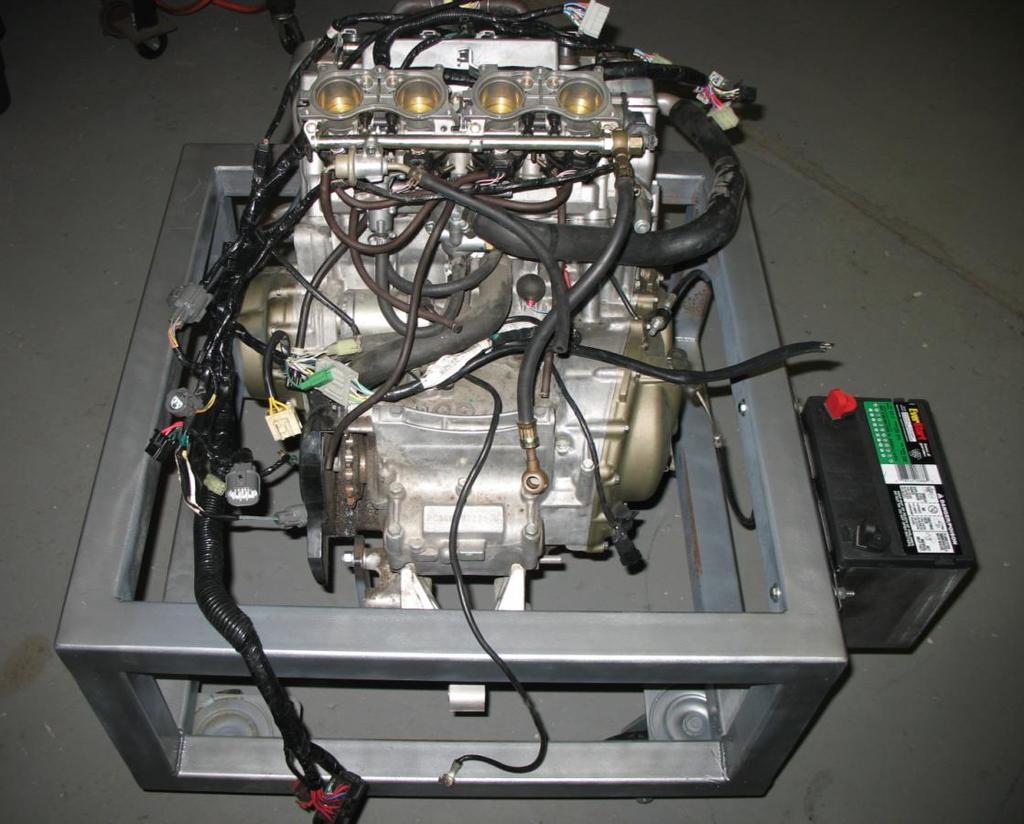 Appendix C Pictures of Engine and Stand The following are pictures of the naturally