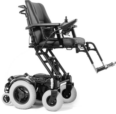 IV. COMFORT ADJUSTMENTS Figure 19. Cantilever Seat CANTILEVER SEAT OPTION Your power chair may be equipped with an optional cantilever seat. See figure 19.
