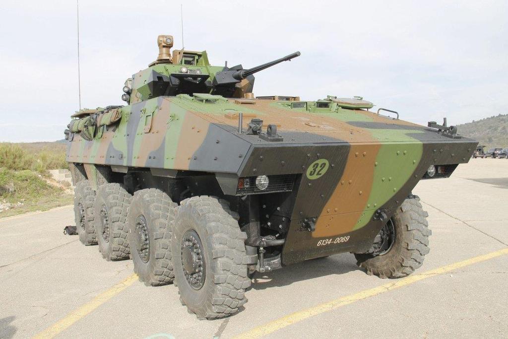 In the first quarter of 2015 the French Army will take delivery of the last of 630 Véhicule Blindé de Combat d'infanterie (VBCI) 8x8 infantry combat vehicles, procured as replacements for its older