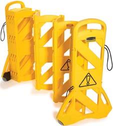 SAFETY Barriers and Safety Signs 243 Wooden Safety Signs 2-sided hinged Caution signs.