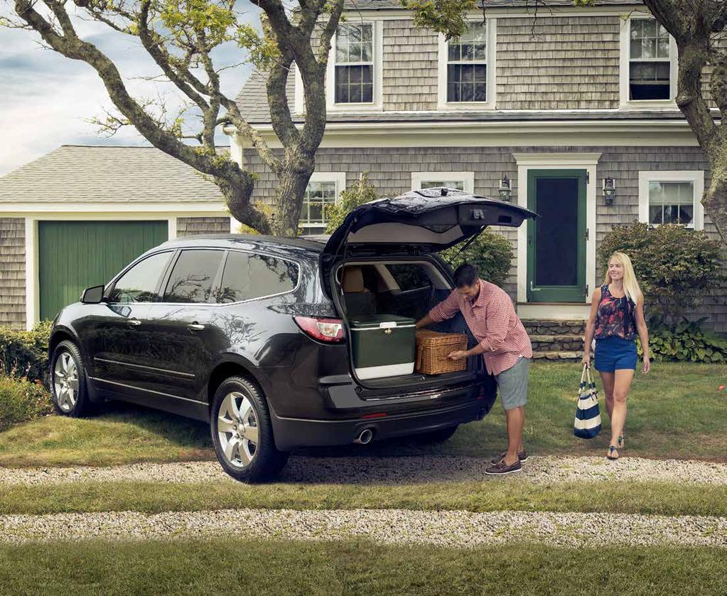 THE 2015 TRAVERSE: FIND YOUR SPACE. With a boldly styled exterior designed around a rich and refined interior, Chevrolet Traverse leads the way.