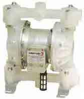 AIR OPERATED DIAPHRAGM PUMPS Lightweight and easy to operate, these pumps are designed to provide continuous flow.