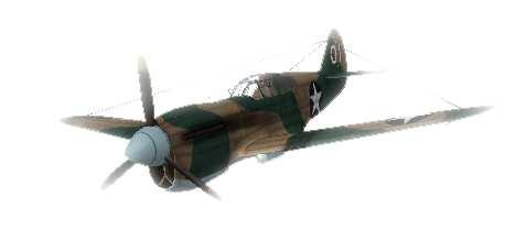 The P-40C had larger, self-sealing fuel tanks and two more wing guns. It served in the RAF as Tomahawk MkIIb and performed particularly well as tactical support in North Africa.