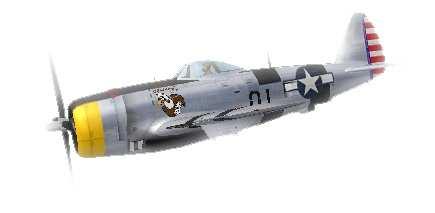 5.10 Republic P-47 Thunderbolt The Jug ( 43, 44) One of the heaviest fighter aircraft of World War II, ironically the P-47 was designed to meet a 1940 USAAC requirement for a lightweight interceptor.